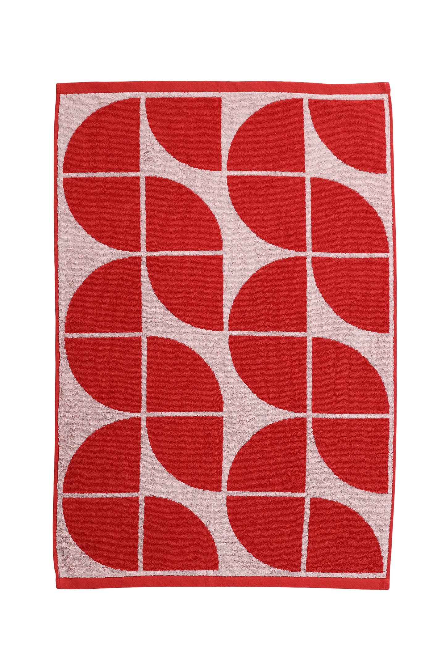 Chelsea Hand Towel Brick + Peony