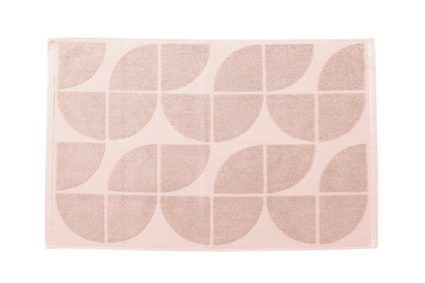 ARID Chelsea Bath Mat, Peony Pink