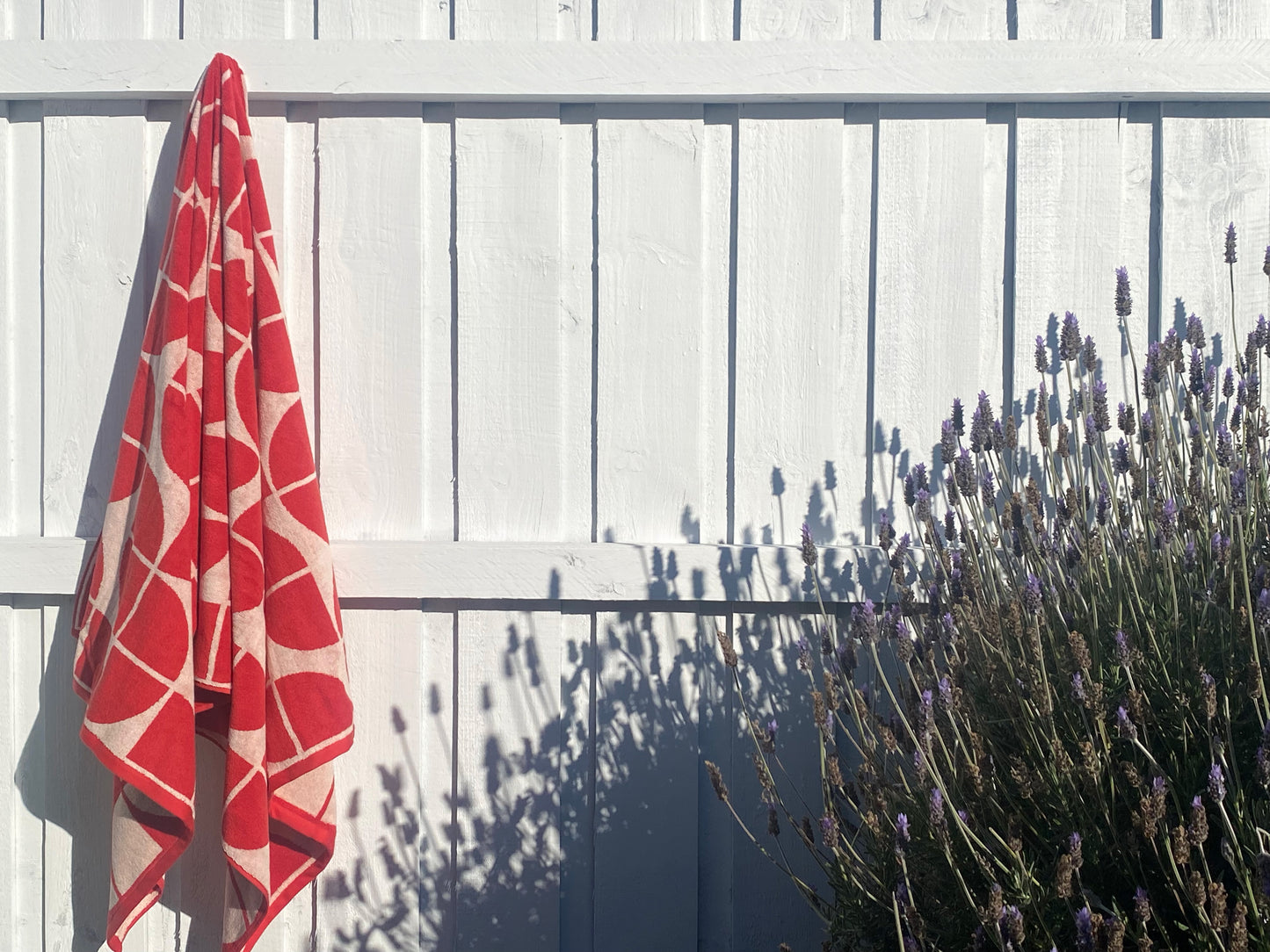 Chelsea Towel Brick + Peony