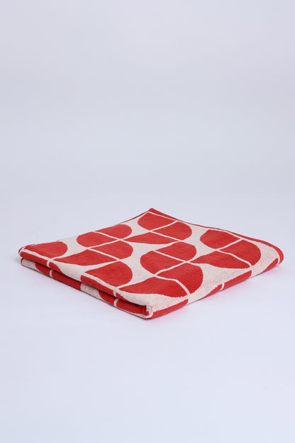 Chelsea Bath Sheet Brick + Peony