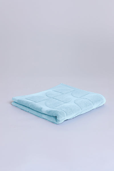 ARID Chelsea Bath Towel, Arctic Blue